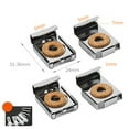 thumbnail image 4 of Frameless Bathroom Mirror Glass Wall Mounting Fixing Kit Hardware-with Screws, 4 of 7