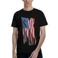 thumbnail image 3 of SPEEDRUN USA American Flag for 4th of July Graphic T-Shirt, 3 of 5
