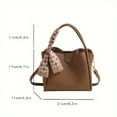 JINZHOUMX Vegetable Basket Bag Women Fashion Bucket Crossbody Handbag