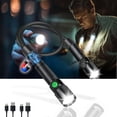 thumbnail image 1 of Lámpara LED de cuello CLAKAP de 1800 lúmenes, recargable con linterna, 1 of 7