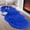 Blue, variant on Cinvoph Plush Area Rug, 55"x20" Large Living Room Bedroom Rugs, Soft Non Slip Floral Door Mat Low Pile Carpet for Living Room Carpets Bedroom Decor Brown