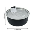 thumbnail image 3 of Water Pet Water Stainless Steel 8L Super Quiet Cordless Dog Water Dispenser Filter With Motion Sensor For Big/Medium/Small Cat & Dog, 3 of 4
