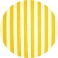 thumbnail image 1 of Ahgly Company Indoor Round Solid Yellow Modern Area Rugs, 5' Round, 1 of 4