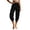 Black, variant on Capri Pants for Women Solid Plus Size Harem Joggers High Waist Yoga 7/8 Casual Womens Pants Black L