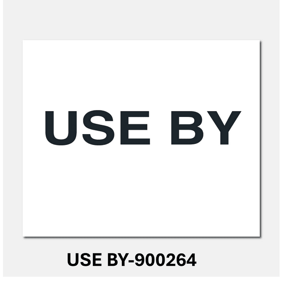 Monarch 1136 "USE BY" Labels (8 rolls) - 900267