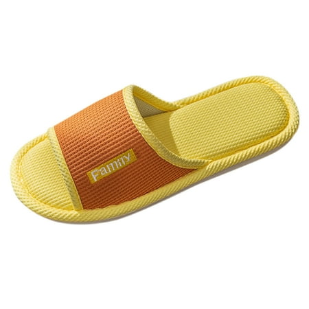 

ZHAGHMIN Cloud Cushion Slides For Women Women Ladies Indoor Non Slip Home Slippers Four Seasons Linen Slippers Couple Models Womens Open Toe Slippers Women S Slippers Size 7 Mukluks Slippers For Wom