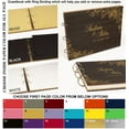 thumbnail image 6 of Darling Souvenir Personalized Engraved Laser Cut Wedding Guest Book Wooden Cover Sign-in Book Registry Guestbook Scrapbook-4Y, 6 of 7