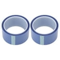 thumbnail image 2 of Cinta aislante resistente al calor de doble cara de 50 mm y 32 m (2 rollos) para soldar, resistente a temperaturas de 220 °C, color azul., 2 of 14