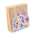 thumbnail image 2 of Flowers Unicorn Napkin Holder for Table Clear Napkin Stand Paper Holder Acrylic Organizer Dispenser Napkins for Dinner Kitchen Restaurant Room, 2 of 8