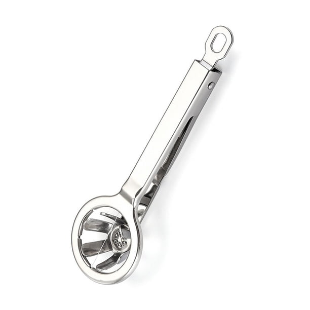 Advancent Cortador de huevos Manual DIY pulido cocina huevos divisor reutilizable restaurante a prueba de herrumbre rebanador divisor Gadget Mostrada Medias partes