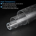thumbnail image 5 of Acrylic Pipe Clear Rigid Round Tube 15mm ID 18mm OD 14" for Lamps and Lanterns, Water Cooling System, 5 of 6