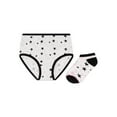 thumbnail image 6 of Wonder Nation Girls Socks & Briefs Set, 14-Pack, 6 of 11
