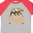 thumbnail image 4 of Inktastic Wyoming Vacation Bear Silhouette Boys or Girls Toddler T-Shirt, 4 of 5