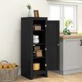 thumbnail image 2 of HOMCOM Kitchen Pantry with Adjustable Shelves Single Door for Dining Room, 2 of 10