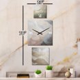 thumbnail image 3 of Designart "Dynamic Line Art Gold and Grey III" Minimalism Line Oversized Wall Clock - Set Of 3 - Multipanel Clock For Living Room Décor - Large Contemporary Wall Clock, 3 of 6