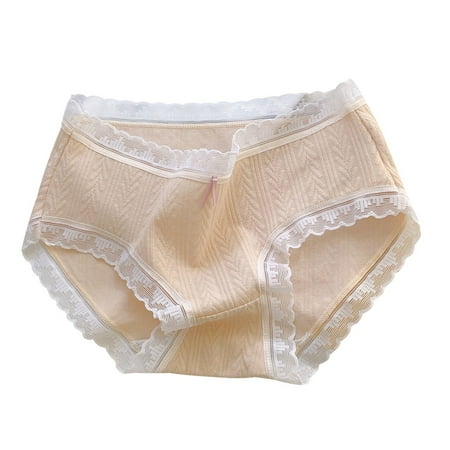 Fancifize Teen Girls Underwear Cotton Panties Briefs Solid Color Teen Girls Underpants Tagless Brief  Hipster Size 9-14Y