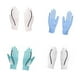 thumbnail image 2 of Guantes de sombrilla Qarigey 1 par para mujer deportes ciclismo verano pesca antideslizante gris, 2 of 6