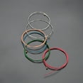 thumbnail image 2 of ELAYARD 6-Pack Steel Guitar Strings Assorted Colors for Acoustic Folk Guitar Accessories 11.8 x 0.05 Inch, 2 of 8