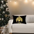 thumbnail image 1 of Christmas Decorative Print Velvet Lumbar Pillow Cover for Sofa Cushion Home, 1 of 6