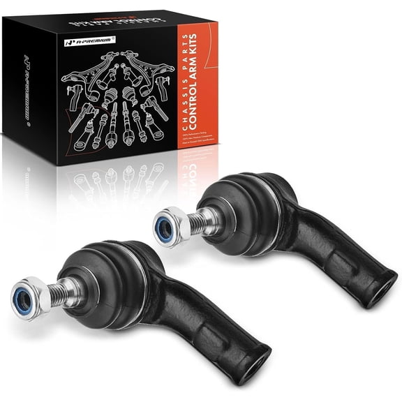 A-Premium Front Outer Tie Rod Ends Compatible with Ford Focus 2000 2001 2002 2003 2004 2005 2-PC Set