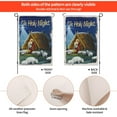 thumbnail image 4 of Oh Holy Night Nativity Christmas Garden Flag Double Sided Burlap Manger Scene Christmas Yard Flag Christmas Lawn and Yard Decor, 4 of 7