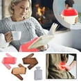 thumbnail image 1 of Xihbxyly Bolsa de Agua Caliente de Goma, Cinturón Suave, Retención de Calor para Máxima Comodidad, Ideal para Aliviar Los Músculos, Funda Suave para La Cintura Incluida, Capacidad de 1000 Ml, Longitu, 1 of 1