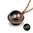 thumbnail image 1 of Femmes Collier Vintage Étoile Décor Alliage Pendentif Pendentif Pendentif Collier, 1 of 3