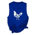 thumbnail image 4 of Pompotops Débardeur Poussin pour Femmes, T-Shirt Décontracté de Ferme, 4 of 7