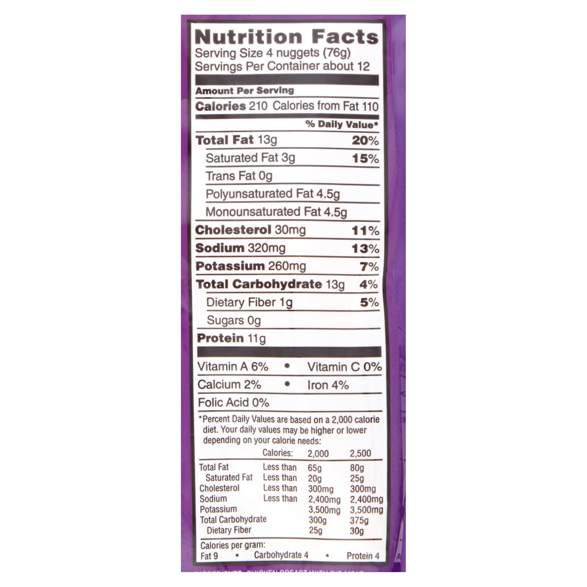 Mcdonald S 10 Piece Nuggets Nutrition Facts Besto Blog