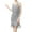 ☪081-Gray, variant on Nuoqisi 1920s Women's Vintage Sequin Tassel Dress - Beaded Flapper Style V-Neck Gown
