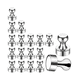 thumbnail image 1 of 18 Imanes Refrigerador Nevera Chinchetas Magnéticas Push Pin 1 Eo Safe Imports Plata, 1 of 5