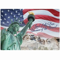 Lady Liberty Patriotic Paper Placemats 125 Per Pack