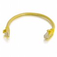 thumbnail image 1 of Cables To Go - Câble Patch Réseau 15 Pieds Cat5e Anti-Accroc Non Blindé - UTP - Jaune, 1 of 1