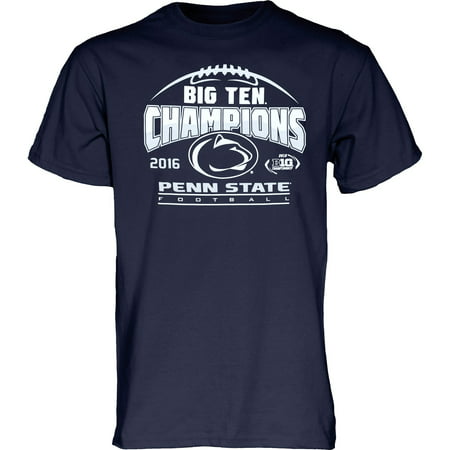Penn State Nittany Lions Blue 84 2016 Big Ten Football Champions Locker Room T-Shirt - (Best Football Locker Room)
