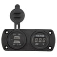 thumbnail image 1 of Fast Car Charger, Car Voltmeter Safe Waterproof  For Motorcycles For Yachts, 1 of 8