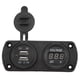 thumbnail image 3 of Adaptador de carga USB para automóvil, cargador rápido para automóvil, medidor de voltaje para automóvil, cargador rápido para automóvil de primera línea, 3 of 9