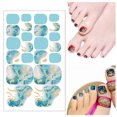 thumbnail image 1 of AYA Toe Nail Wraps Art Stickers Self Adhesive Tools Tips Polish Nail, 1 of 3