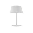 thumbnail image 1 of Gretchen 1 Light Round Base Table Lamp - Matte White - White Shade, 1 of 1