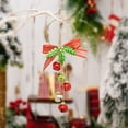thumbnail image 5 of 1 31CM Christmas bell pendant Creative Christmas Bell Hanging Ornaments Metal Christmas Bells With Decor For Holiday, 5 of 9