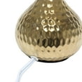 thumbnail image 4 of Simple Designs Mini lampe de table or martelé, 4 of 8