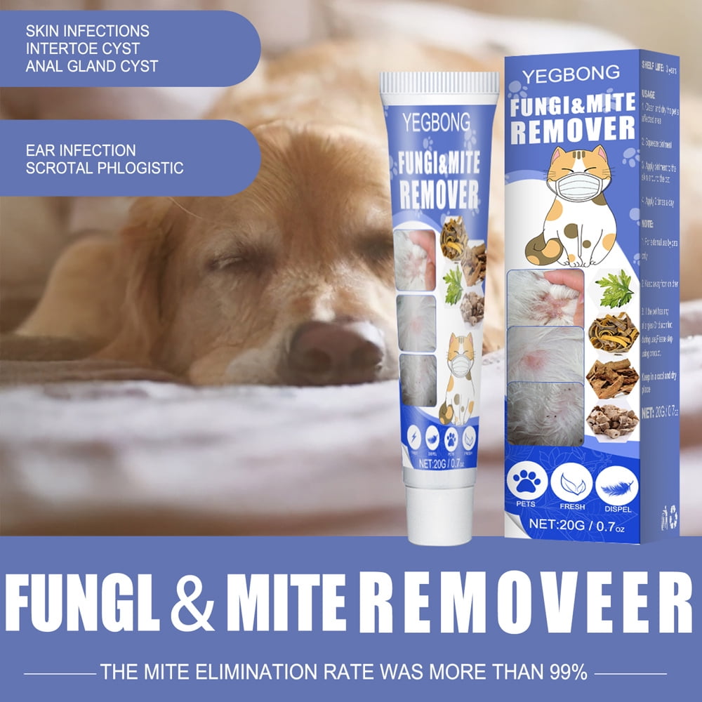 Pet Skin Cream Treatment Ringworm Mites AntiItch Treats Stubborn Ringworm Infections Pet Care