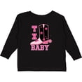 thumbnail image 3 of Inktastic Pink Texas Cowboy Baby Girls Long Sleeve Toddler T-Shirt, 3 of 5