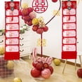 thumbnail image 4 of YAOMOBB Enveloppe de Poche Rouge Porte-Bonheur Design à Pompons 6 Fentes Enveloppe Rouge Décoration de Mariage, 4 of 6