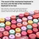 thumbnail image 4 of Sweet Mixed Color Cute Portable 2.4Ghz Teclado Y Mouse Inalámbricos Set Girl Universal Desktop Keyboard And Mouse Cateissary EL013839-04, 4 of 4
