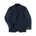 thumbnail image 2 of Kenneth Cole Mens Pin Stripe Two Button Blazer Jacket, Blue, 38 Short, 2 of 2