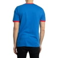 thumbnail image 3 of Fila Marconi Ringer T-Shirt, Blue, 3 of 5