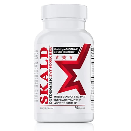 SKALD Fat Burner - Weight Loss Supplement with Green Tea Extract - Includes Respiratory Support