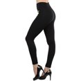 thumbnail image 4 of ToBeInStyle Women's Fleece Lined Leggings with Zipper Pockets, 4 of 12