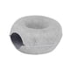 thumbnail image 1 of Cama túnel para gatos, casa para gatos, para correr, descansar, semicerrada, para dormir, de fieltro premium. Gris claro 60cm, 1 of 9