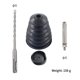 thumbnail image 5 of Juego De Accesorios Para Martillo Eléctrico, Broca De Tornillo De Expansión De Acero Inoxidable, Cenicero A Prueba De Polvo Kearding TO002453-00, 5 of 6
